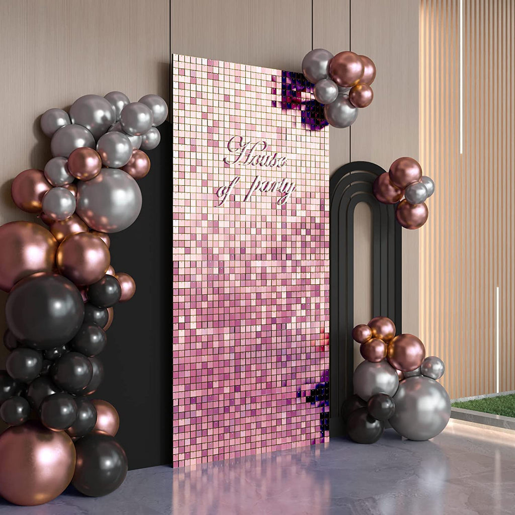 Square Sequin Shimmer Wall Panels - House of Party