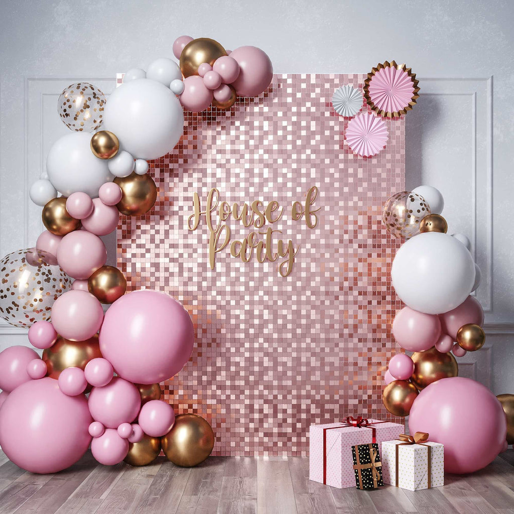 Shimmer Wall Backdrop | Sequin Wall Panels | Square Wall Panels