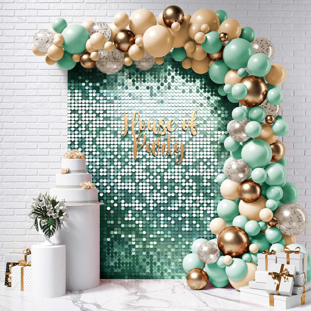 Round Sequin Shimmer Wall (Pack of 24) - House of Party