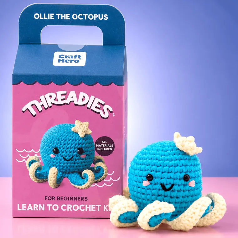 Threadies crochet kit box